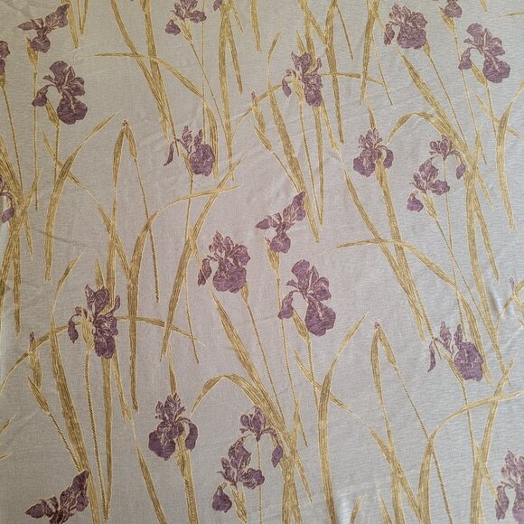 Handmade Reversible Iris Duvet Cover - Picture 2 of 7